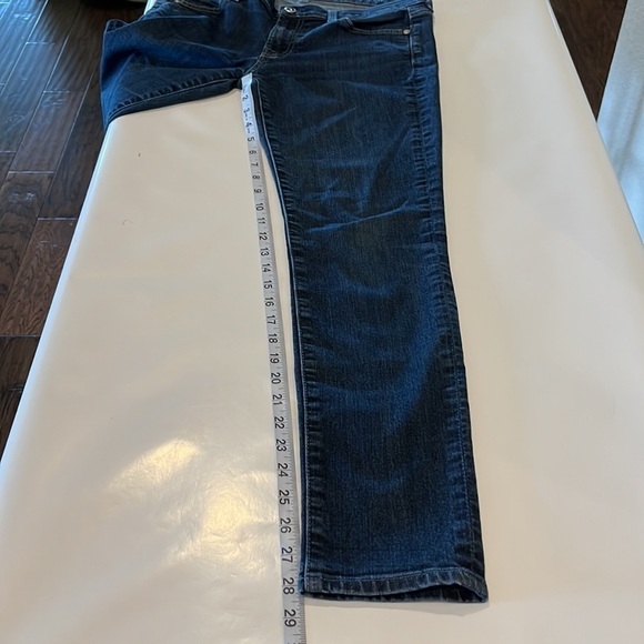7 For All Mankind Gwenevere Mid Rise Skinny Size 26 - Picture 6 of 16